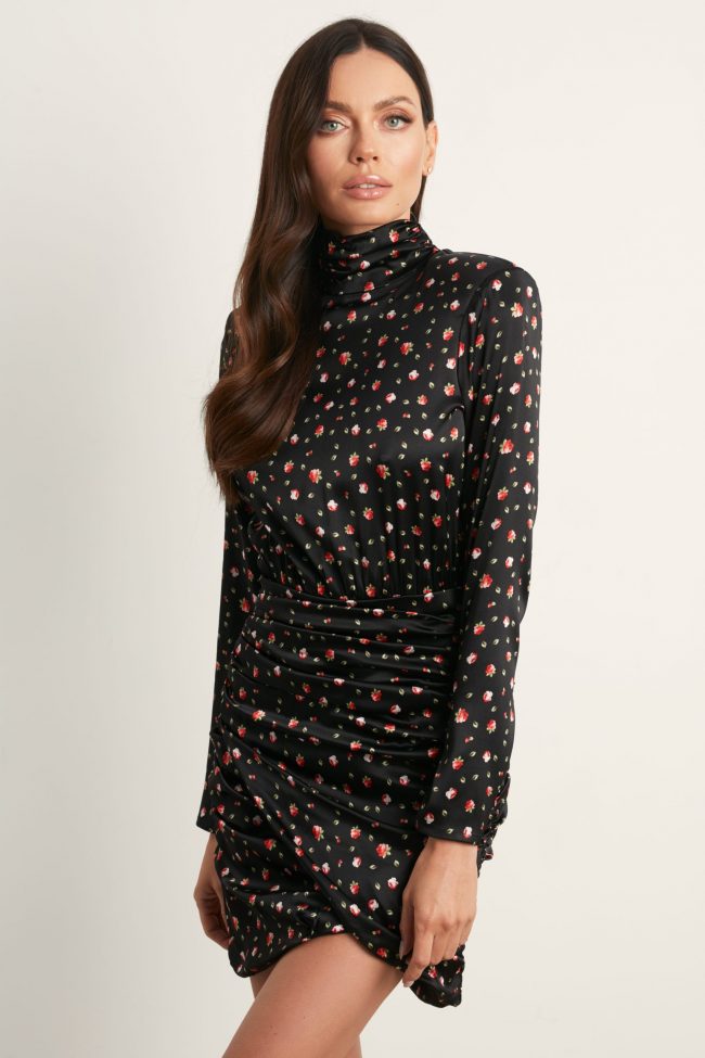 SUKIENKA Z JEDWABNEJ SATYNY EMMA