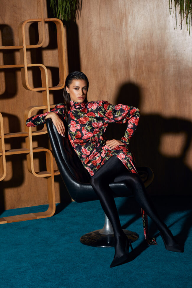 JEDWABNA SUKIENKA BONITA