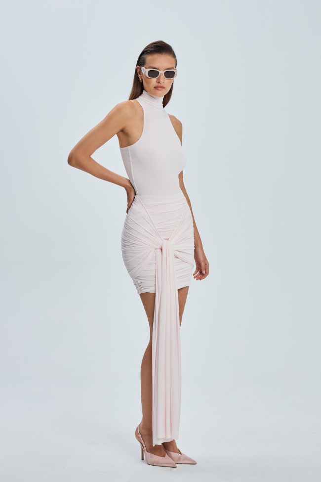 SPÓDNICA CHIARA PINK MARSHMALLOW