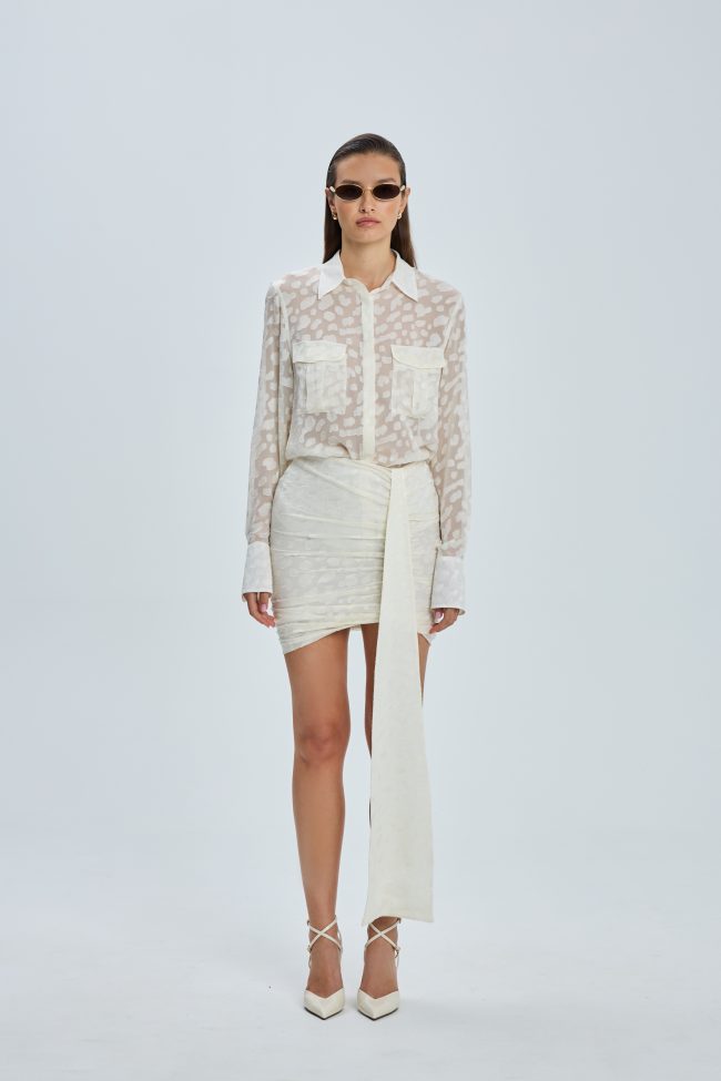 JEDWABNA SPÓDNICA LISSA