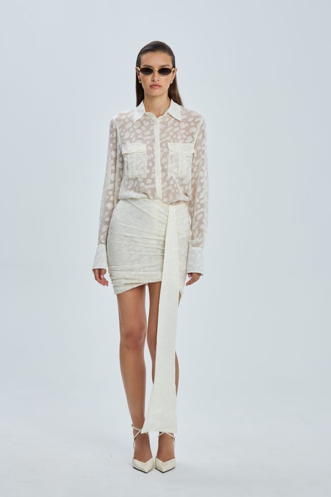 JEDWABNA SPÓDNICA LISSA