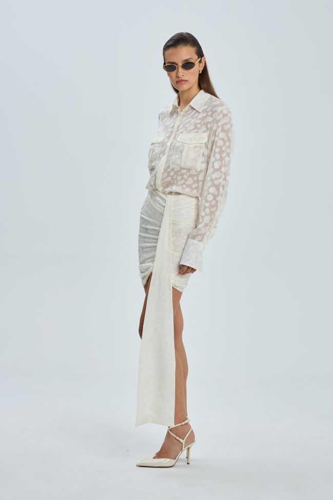 JEDWABNA SPÓDNICA LISSA