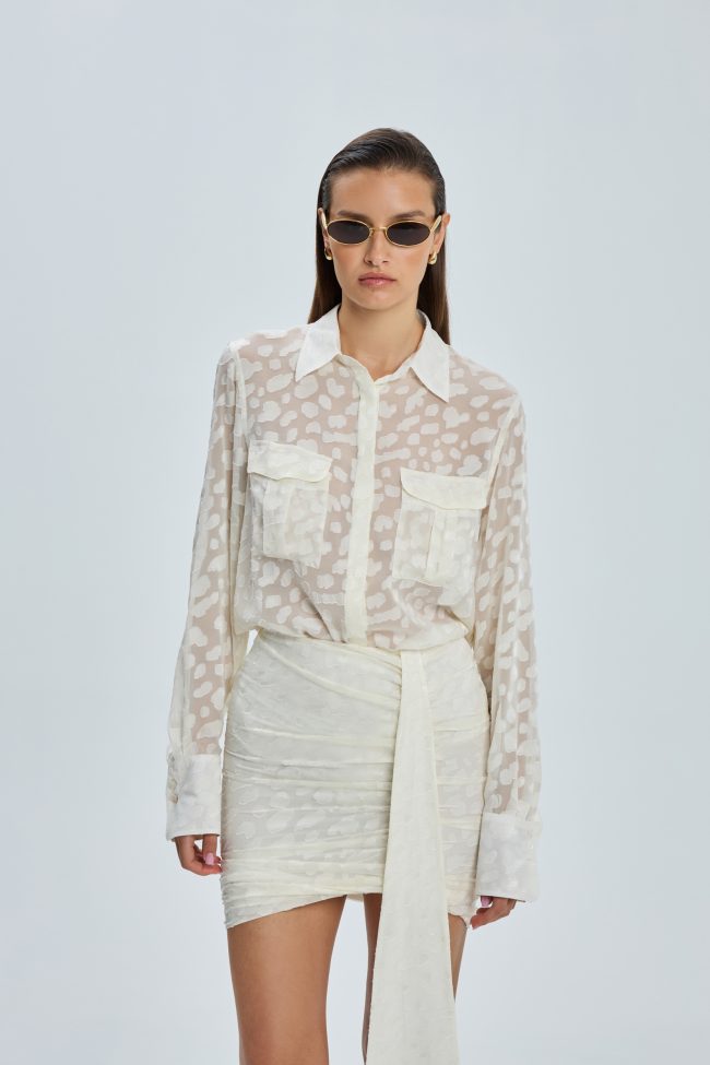 JEDWABNA SPÓDNICA LISSA