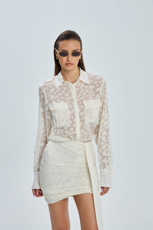 JEDWABNA SPÓDNICA LISSA