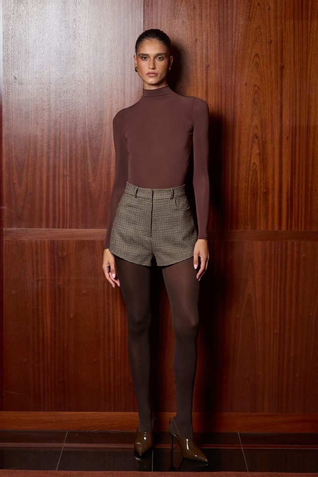 WEŁNIANE SZORTY STONE