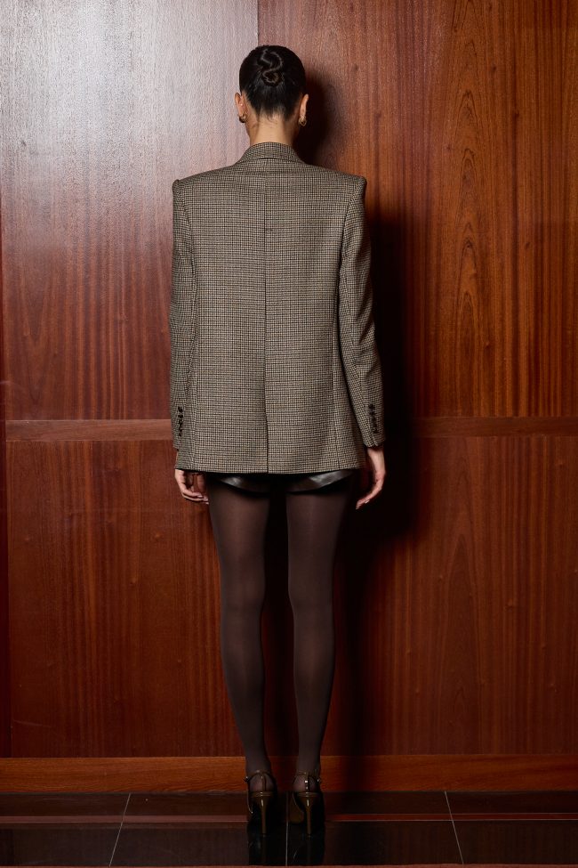 WEŁNIANA MARYNARKA COCOA