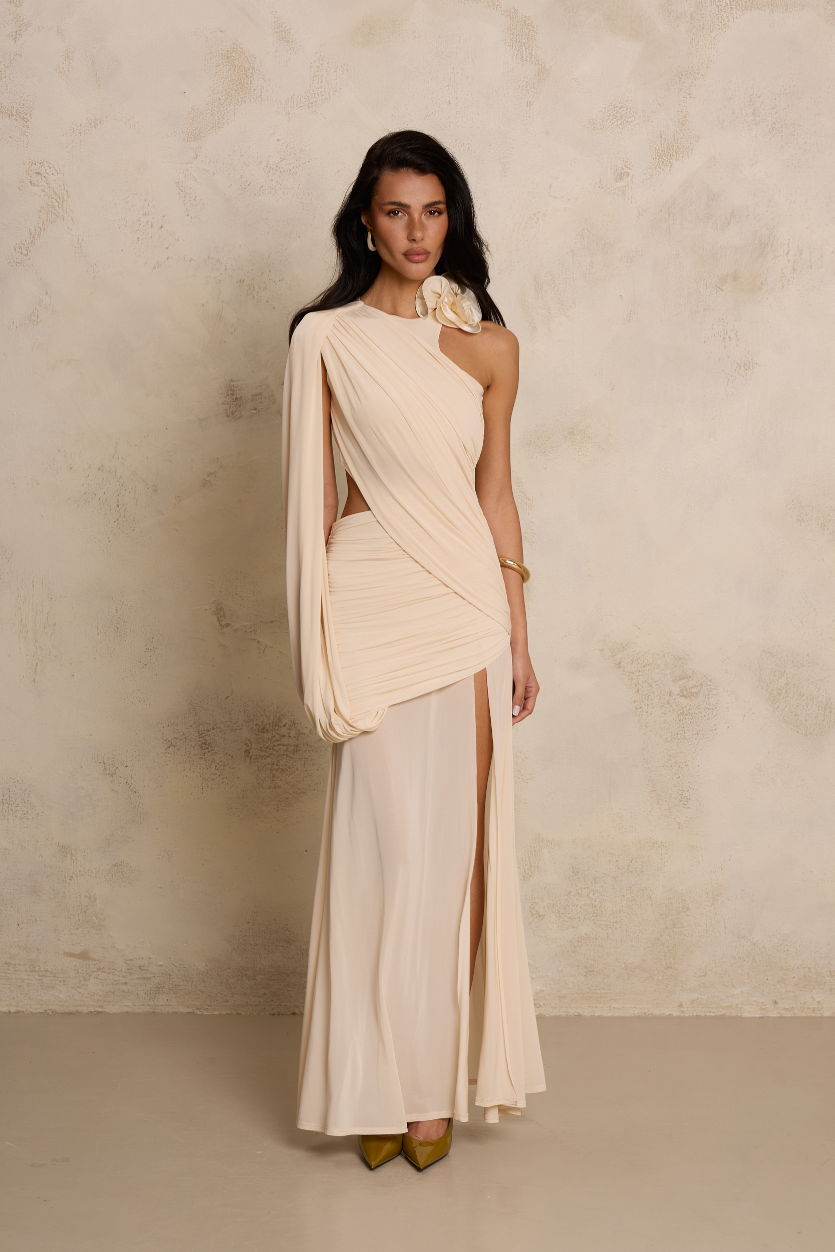 SUKIENKA ABY ROSE CREME BEIGE SUKIENKA ABY ROSE CREME BEIGE