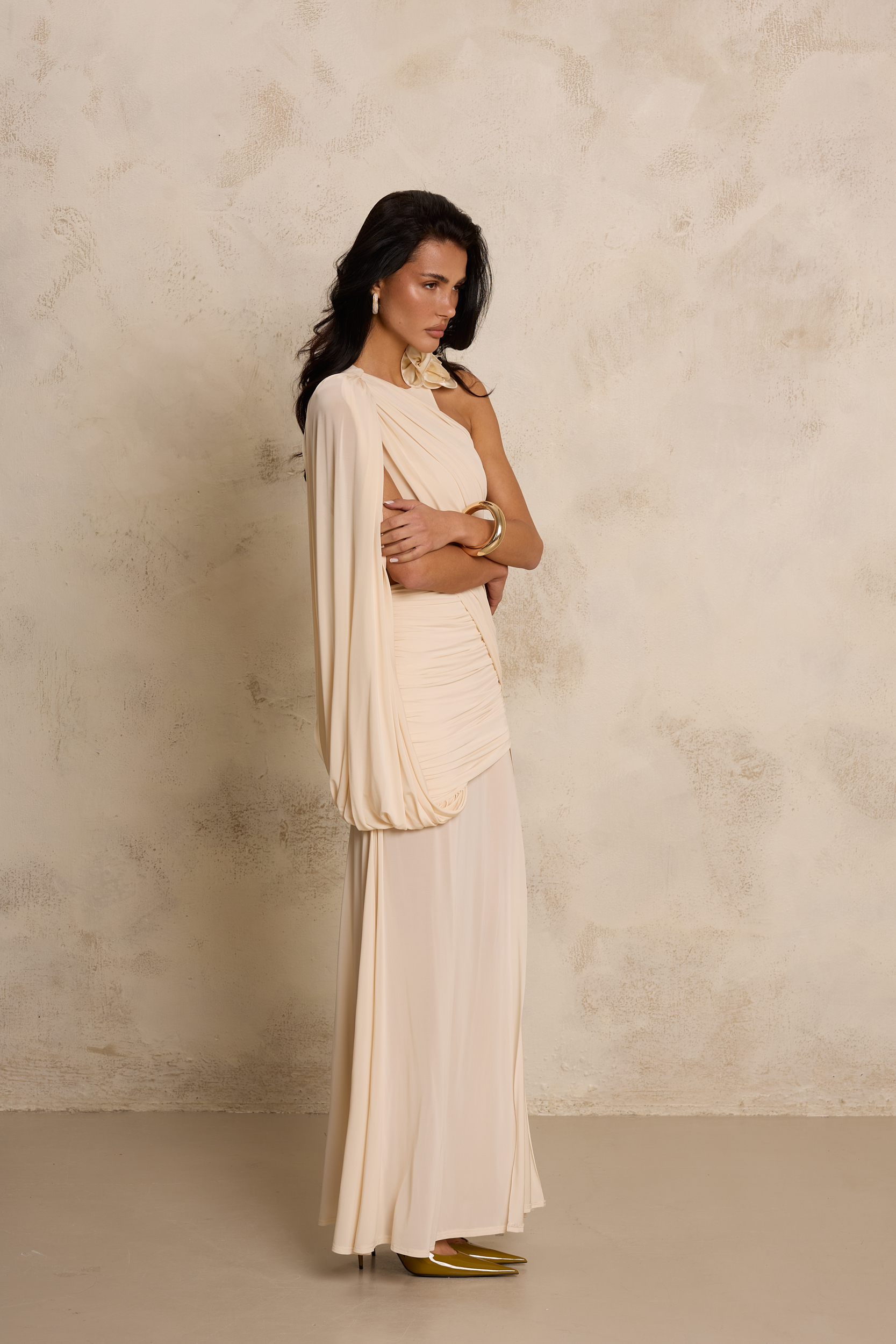 SUKIENKA ABY ROSE CREME BEIGE SUKIENKA ABY ROSE CREME BEIGE