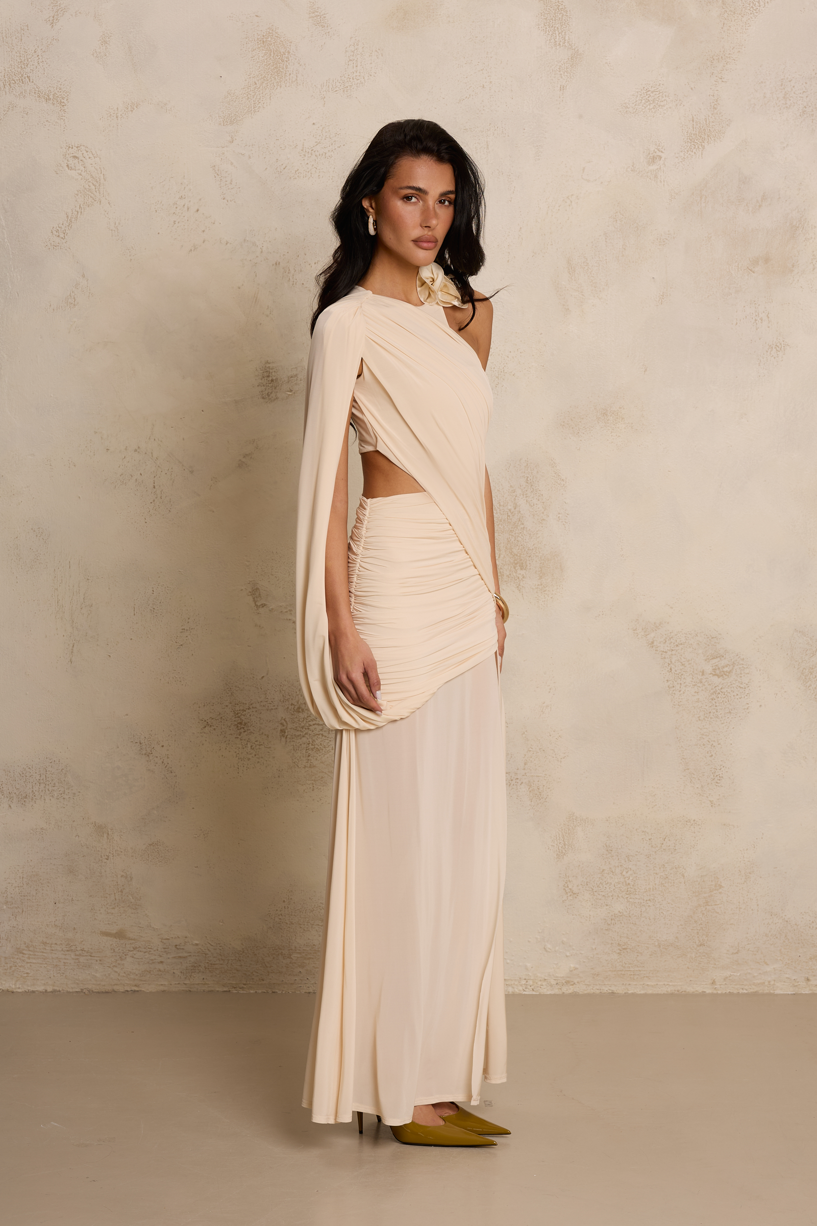 SUKIENKA ABY ROSE CREME BEIGE SUKIENKA ABY ROSE CREME BEIGE