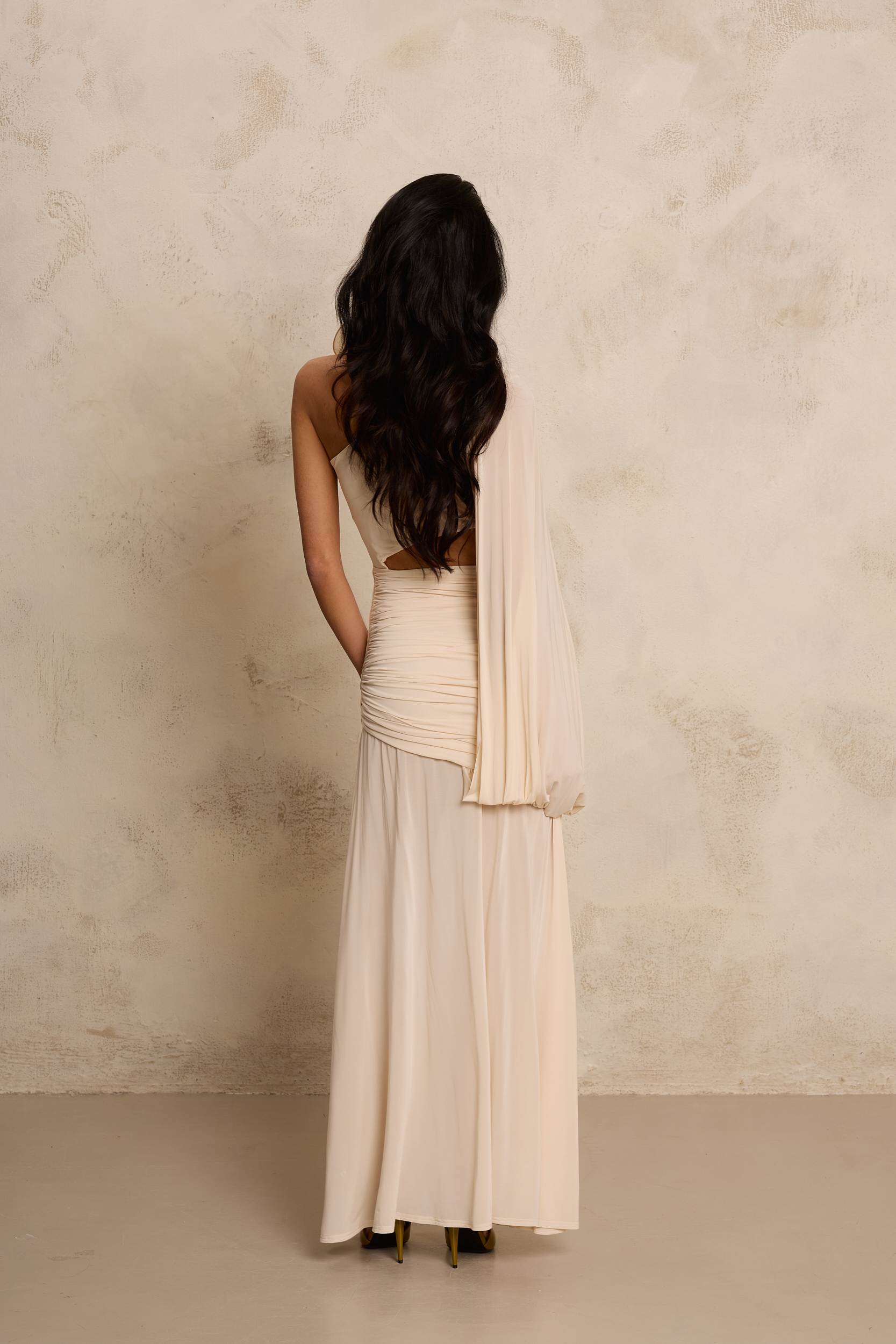 SUKIENKA ABY ROSE CREME BEIGE SUKIENKA ABY ROSE CREME BEIGE