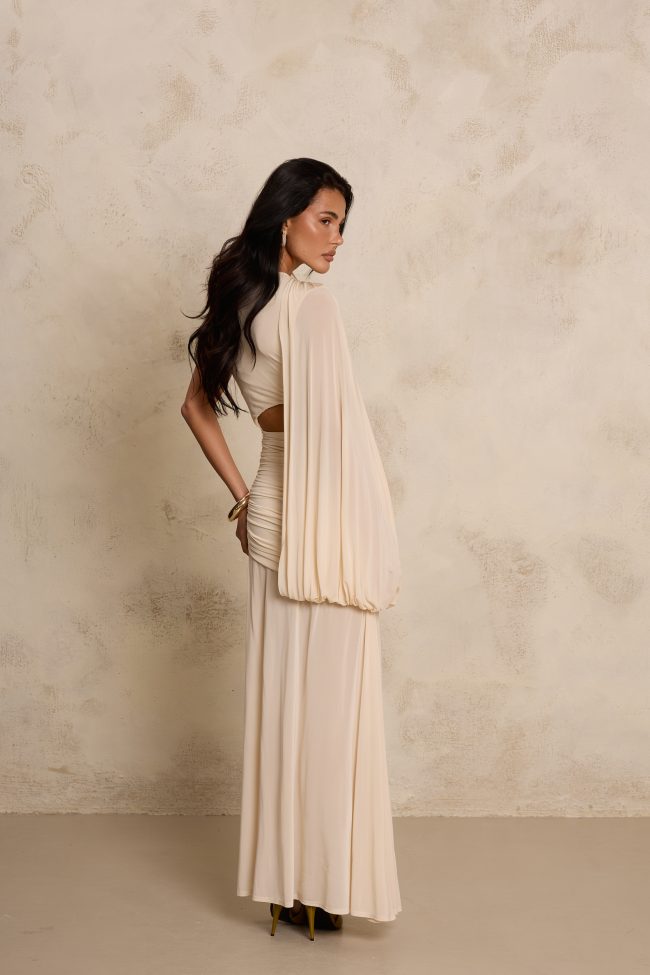 SUKIENKA ABY ROSE CREME BEIGE