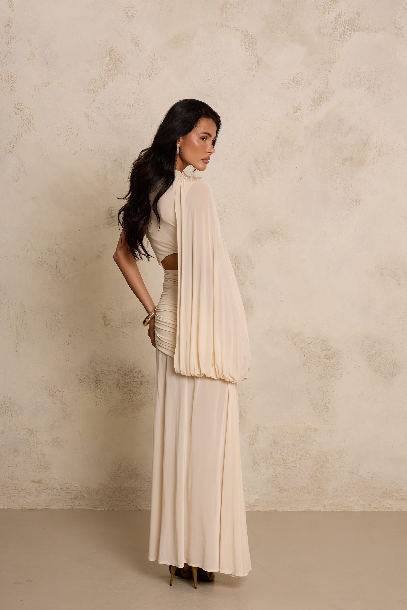 SUKIENKA ABY ROSE CREME BEIGE SUKIENKA ABY ROSE CREME BEIGE