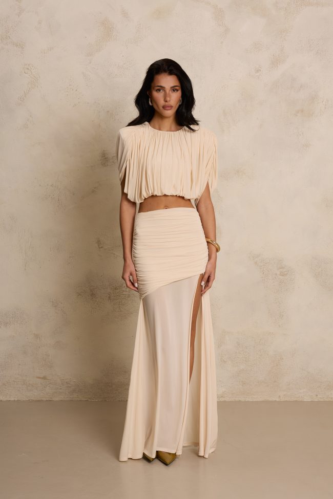 SPÓDNICA ALISON CREME