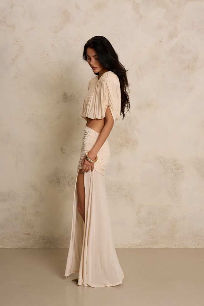 SPÓDNICA ALISON CREME