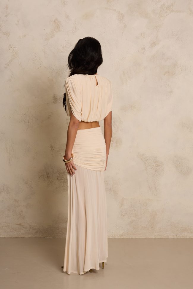 SPÓDNICA ALISON CREME