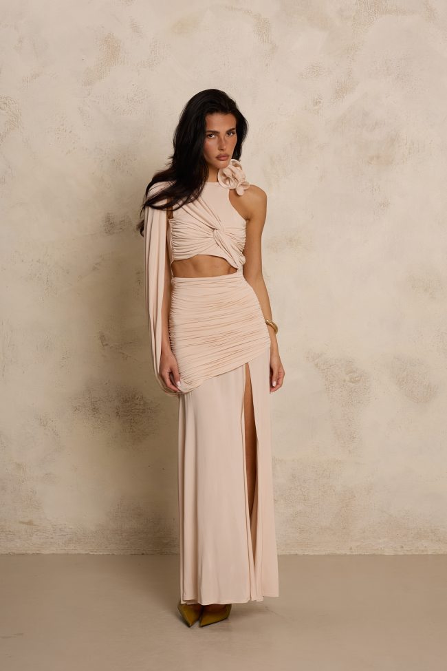 SUKIENKA LAURA BEIGE