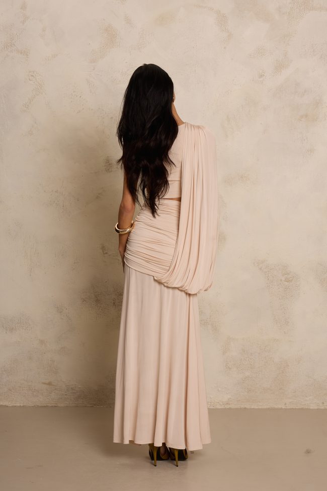 SUKIENKA LAURA BEIGE