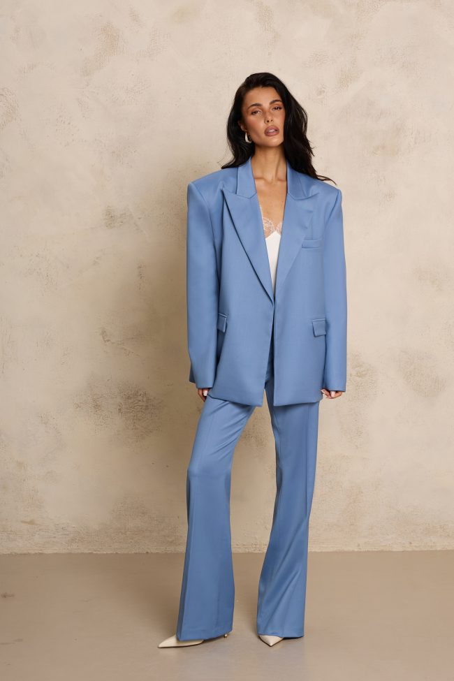 MARYNARKA Z JEDWABNEJ WEŁNY VENETTA