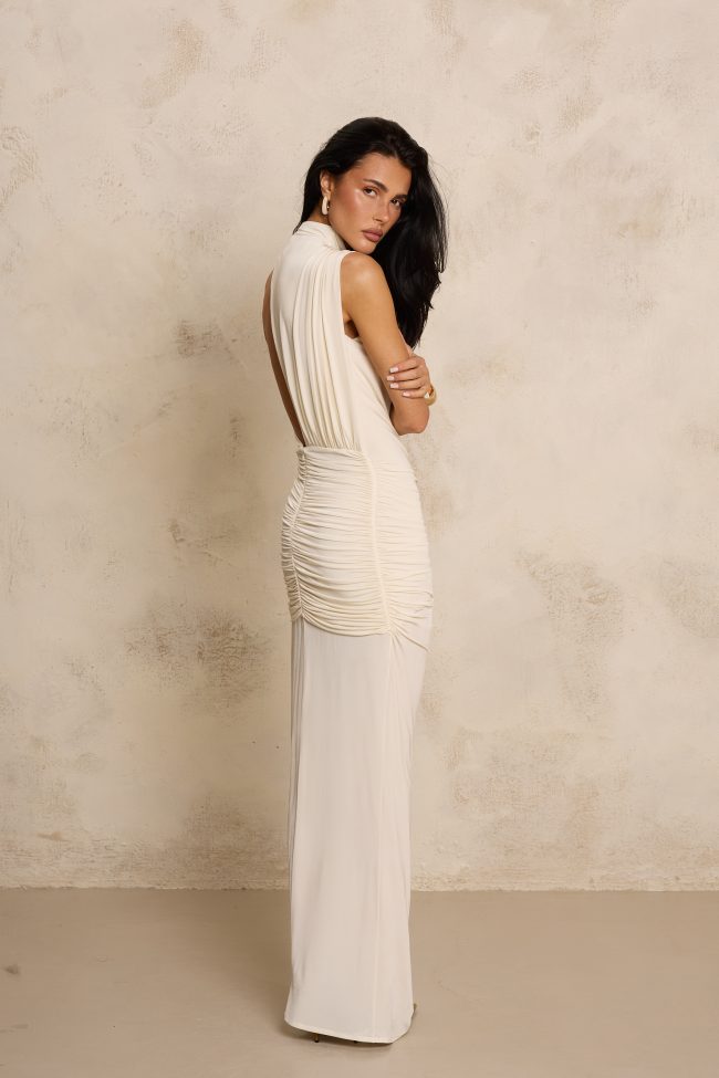 SUKIENKA LINDSAY CREME