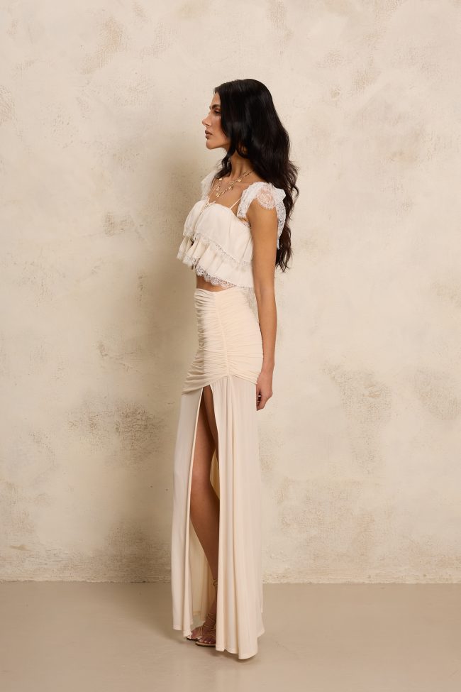 SPÓDNICA ALISON CREME