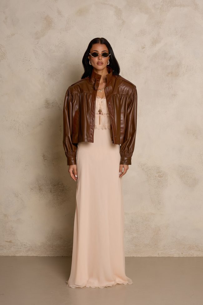 SKÓRZANA KURTKA LINDA