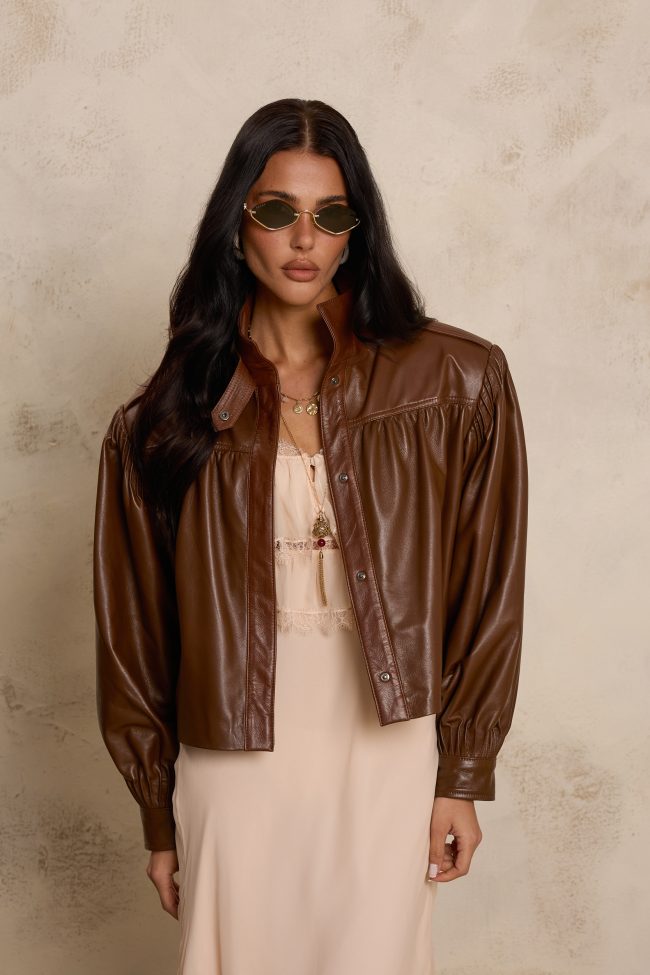 SKÓRZANA KURTKA LINDA