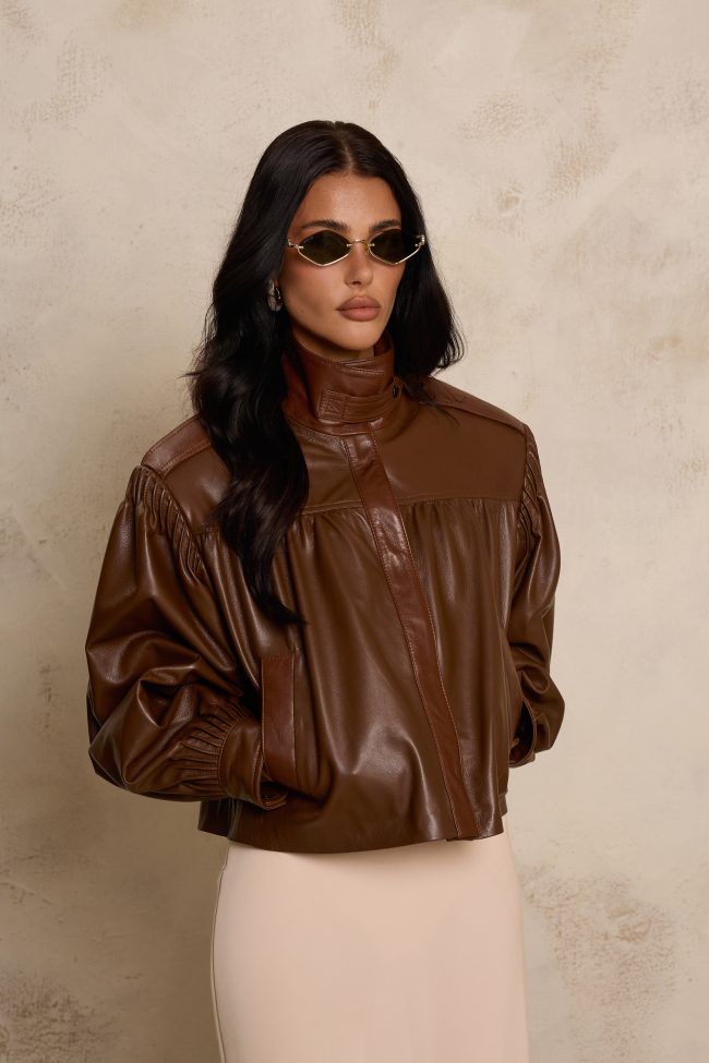 SKÓRZANA KURTKA LINDA